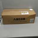 AWSUM 10ft /13ft Gymnastics Mat with Air Roller Tumbling Barrel Back Somersault Backbend Trainer for Inflatable Gymnastics Springboard Back Handspring Equipment, with Electric Pump (Pink/Black+Pink Roller)