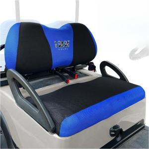 10L0L Golf Cart Seat Covers for Club Car Precedent, Yamaha, Fairplay and Star Models, Large Backrest 3D Air Mesh Fabric Breathable Anti-Slip Washable