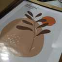 Hongkee 22x28 Frame, Rustic Brown Wood Style - Display Posters 18 x 24 with Mat or 22x28 without Mat, Wall Mounting Horizontal and Vertical, 1 Pack