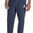 Converse Men's Standard Fit Core Chuck Patch Pant, Blue, M
