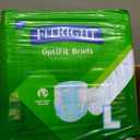 FitRight Ultra Heavy Absorbency Adult Diapers for Men & Women, Waist Size: Large 44-56 inches, OptiFit Incontinence Disposable Briefs with Leak Protection for Seniors 60 Pieces