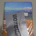 Universal 10 10.1 11 Inch Android Tablet Case, Dluggs Multi-Angle Viewing Stand Case Cover with Hand Strap for 9.5-11 Inch Tablet, Sea