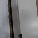 IDEALHOUSE Farmhouse TV Stand and Entertainment Center for Tv up to 65 inches with Sliding Barn Doors, Tv Media Console Table with Storage Cabinet for Living Room, White & Brown