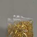 LEOBRO 60PCS Lobster Claw Clasps and Key Rings, 30PCS Keychain Clips and 30PCS Key Chain Ring for Keychain, Key, Jewelry Making, Art Crafts, Gold