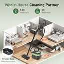 14 IN 1 Steam Mop Cleaner, 1.6L Detachable Handheld Steam Cleaner with 37 Accessories, 2500W Multipurpose Steamer Cleaning for Home,Floors,Tile,Grout,Upholstery,Carpet,Car,15S Fast Heat-Up