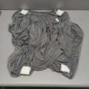 YOUR CHAIR COVERS - Spandex Banquet Chair Cover - Gray, Wedding Slip Covers, Premium Quality Chair Cover, 6 Pack