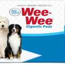 Four Paws Wee-Wee Superior Performance Unscented Large Pee Pads for Dogs & Puppies, Quilted Leak-Proof Dog Housebreaking Potty Training Floor Protection, 27.5" x 44", 50 Count