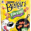 Purina Beggin' With Real Meat Dog Treats, Fun Size Original With Bacon Flavor - 25 oz. Pouch Best befor DEC25