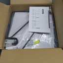 10-Pack Closet Rod Bracket, 10.8x10.8Inch Closet Shelf Brackets Heavy Duty Wall Mounted, Matte Black Steel Closet Rod Support Brackets Holder, 300 Lbs Load Capacity with Anchors Screws