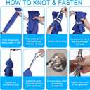 Indoor Therapy Sensory Swing for Kids, Special Needs Joy Cuddle Ceiling Snuggle Swings, Outdoor Room Adjustable Fabric Hammock for Children Child Teens Autism, ADHD, Aspergers, Sensory Integration (Deep Pink)