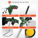 VEVOR Garden Pot Mover, Heavy Duty Plant Dolly Cart with Adjustable Grabbing Arm, Max 143 LBS Weight Capacity, Potted Plant Mover Dolly with Suction Cup and Secure Lock, Fits for Indoor & Outdoor Use