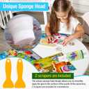 2 x Updated Jigsaw Puzzle Glue with Applicator,Clear Water-Soluble Special Craft Puzzle Glue,Non-Toxic and Quick Dry,240ML/8.45fl oz