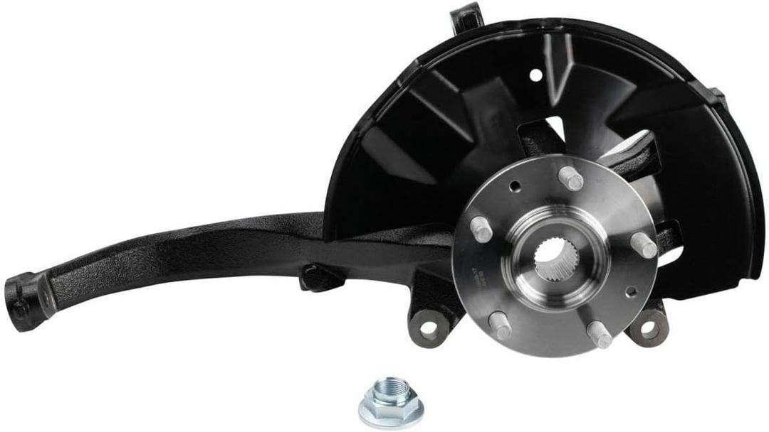 698-409 Wheel Hub Bearing & Steering Knuckle Assembly fit for Ford Fusion 2006-2012, Lincoln MKZ 2007-2012, 2006 Zephyr, Mercury Milan 2006-2011, Front Left/Driver Side, LK011