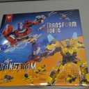 24 Packs Party Favors for Kids - Transform Robot Building Blocks, 12-in-1 Creative Action Mech Toy Building Set for Classroom Prizes Goodie Bags Stuffers for Kids, Children's Day Gifts for Boys Girls
