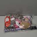 Old Lady Costume for Kids with Wig and Accessories Grandma Outfit 100 Days of School Costume for Girls (Medium, Pink)