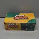 Flexi Hose with 8 Function Nozzle, 75FT - Lightweight Expandable Garden Hose, No-Kink Flexibility, 3/4 Inch Solid Brass Fittings and Double Latex Core - Green