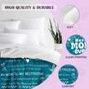 Birthday Gifts for Mom from Daughter Son - Christmas Blanket Gifts for Mom - Best Moms Ever Present - Mothers Day Valentines Day Presents for Mother - to My Moms Blanket 50"x60" Blue