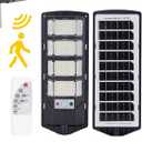 Solar Lights Outdoor, LED Solar Security Lights with Motion Sensor, 6500K Daylight Wide-Angle Floodlight, IP65 Waterproof Dusk to Dawn Auto On/Off for Yards, Streets, Parking Lots, 1 Pack