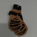 DOK TigerToes Premium Non-Slip Dog Socks for Hardwood Floors - Extra-Thick Grip That Works Even When Twisted - Prevents Licking, Slipping, and Great for Dog Paw Protection (Cool Caramel, Small)