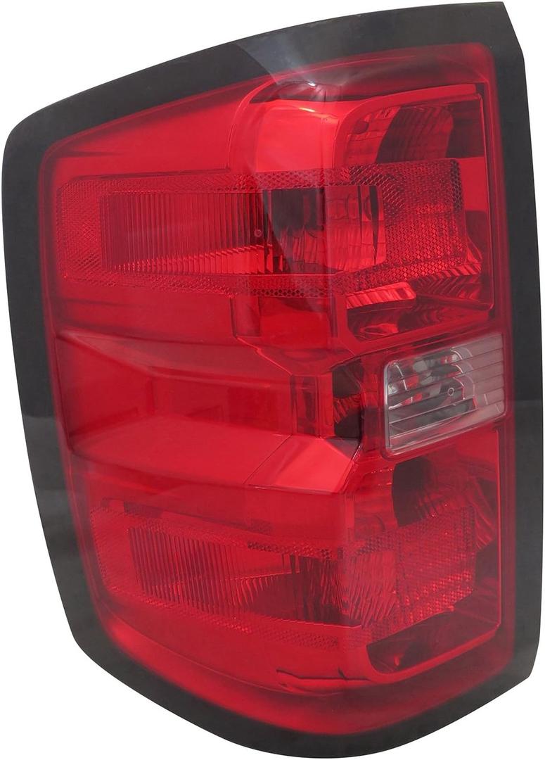OE Replacement CHEVROLET PICKUP_CHEVY_SILVERADO_1500 Tail Light Assembly