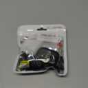 for AirPods 4 Case Skull with Lock & Keychain for Men, Funny Carbon Fiber Full Body Shockproof Hard Shell Protective Skeleton Cover for Airpods 4th Generation 2024 KLT Black