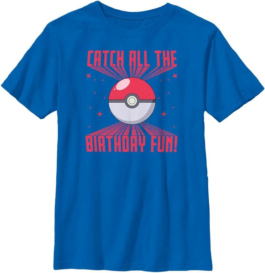 Pokemon Unisex-Child Pokeball Fun (Blue, S)