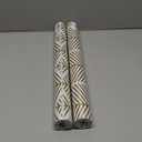 Aniboo Modern Peel and Stick Wallpaper Boho Gold Contact Paper for Cabinets and Drawers Geometric Bathroom Self Adhesive Removable Wallpaper for Bedroom Gold Decorative Contact Paper 197inL17.3inW 2pcs