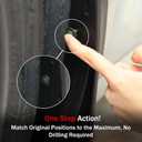 4PCS Mud Flaps for 2025 Tesla Model 3 Highland Fenders Splash Guards Non-Porous Durable All-Weather Protection Fenders for Tesla Accessories