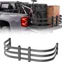 YZONA Truck Bed Extender Adjustable 59"-69" Aluminum Pickup Tailgate Extension, Retractable & Drill Required, Fits for Dodge Ram, Ford F-Series, Tundra, Chevy Silverado & GMC Sierra, Titan