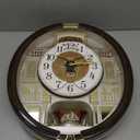 Seiko Melodies in Motion Wall Clock, Castle Night