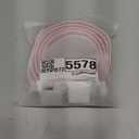 Pundin Door Draft Stopper,Adjustable Door Sweep for Bottom of Door,Silicone Weather Stripping Door Bottom Seal Blocker Air Noise,Under Door Gap Filler for Interior/Exterior Doors(White, 78inch)