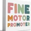 2 x Occupational Therapist Gifts for Women Men, Therapy gifts, Pharmacist Gifts for women, Healthy Pediatric Gifts, Fine Motor Promoter Sign, Appreciation Gifts for Female Therapists 5 x 5 Inch