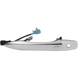 Front Left Driver Chrome Exterior Door Handle (w/o Light) for 2008-2020 Infiniti EX35 EX37 FX37 FX50 M35H M37 M56 QX50 QX56 QX60 QX70 QX80, Replaces OE# 806401BA0A 806461BA0A - w/ Smart Key Entry