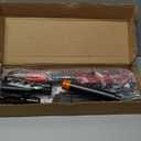 Shell Ejecting Shotgun Foam Blasters Realistic Pellet Soft Bullet Toy Gun Dart Sniper with Scope Rifle Fake Gun Shooting Game for Boys, Girls, Kids, and Adults Birthday Gift Age8-12 (A47-red)