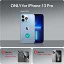 ESR for iPhone 13 Pro Case, Compatible with MagSafe, Shockproof Military-Grade Protection, Scratch-Resistant Back, Magnetic Phone Case for iPhone 13 Pro, Classic Hybrid Case, Clear