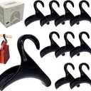 Bag Hanger, Purse Holder for Closet Black Backpack Hanger Hook for Organizer Storage Purses Tote Bag Backpacks Handbags(10 Pack)