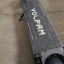 VOLPAM Electric Scooter with Double Suspension, 350W Strong Motor, Max 19 MPH Top Speed & 17 Miles Range, 8.5" Foldable E Scooter with Smart APP, Cruise Control