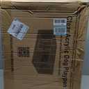 Clear Acrylic Dog Play Pen Indoor Pet Enclosure for Small Dogs & Cats, Outdoor Use with Door, Easy Assemble & Cleaning