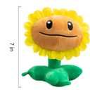 Maikerry 1 PC Plants Plush Toy PVZ Stuffed Figure Doll Sunflower Plush New for Children, Great Gifts for Kids and Fans