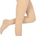 Medical Compression Stockings for Women 20-30mmhg, Reinforced Support Comfortable Compression Hose Pantyhose, Compression Tights Socks Women (Beige 1Pack)