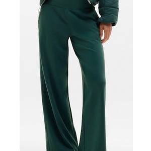 VENICE HIGH RISE WIDE LEG PANT, Green, XS