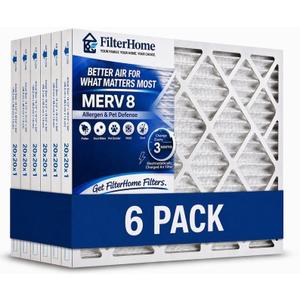 MERV 8 Filters (6, 24x24x1)