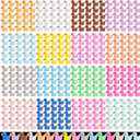 400 Pcs Mini Resin Ducks Luminous Tiny Ducks Glow in The Dark Miniature Toys Ornament for DIY Garden Accessories Micro Potted Flower Pots Aquarium Party Decoration, 16 Colors