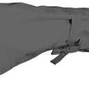 ADVANING All-Weather Protective Cover for 12' Wide Retractable Awnings, Heavy-Duty Weather Proof Polyester Fabric, Color: Grey, AC1200-P862T  