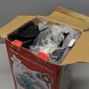 7 FT Christmas Inflatables Dinosaur Outdoor Yard Decoration, Christmas Blow Up Giant Dinosaur Holding Gift Boxes with Built-in Bright LED Lights for Xmas Holiday Garden Lawn Yard Party Decor