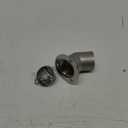 Boat Deck Fill/Filler Cap Keyless - Angled Neck 1-1/2"(38mm) Fuel Marine 316 Stainless Steel