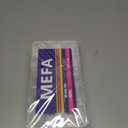 4 x MEFA 15 Sizes Short Coffin Nail Tips - 300 Pcs Half Matte Full Cover Press on Nails, Pre-shape Gel Nail Tips for Nail Extension Home DIY Salon Manicure