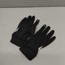 SIMARI Winter Gloves Women Men Ski Snow Gloves Liner Thermal Warm Touch Screen, Suit for Running, Cycling, Biking, Hiking, Driving, Walking, Typing, Freezer Work, Sports, Soccer, Shooting, Gaming 102 (Large, Black)