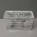 Hair Tool Organizer, Curling iron stands, Bathroom Organizer Basket Hair Supplies Organizer Storage Hair Dryer Holder- Wall Mount No Drilling (White)