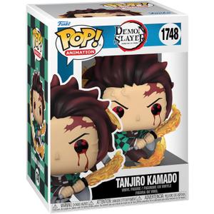 Funko POP Animation: DS - Tanjiro Kamado - (Sun Breathing) - Demon Slayer - Collectable Vinyl Figure - Gift Idea - Official Merchandise - for Kids & Adults - Anime Fans - Model Figure for Collectors